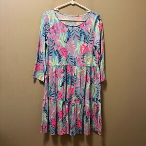 Lilly Pulitzer Geanna Dress‎ Size Medium You’ve Been Spotted